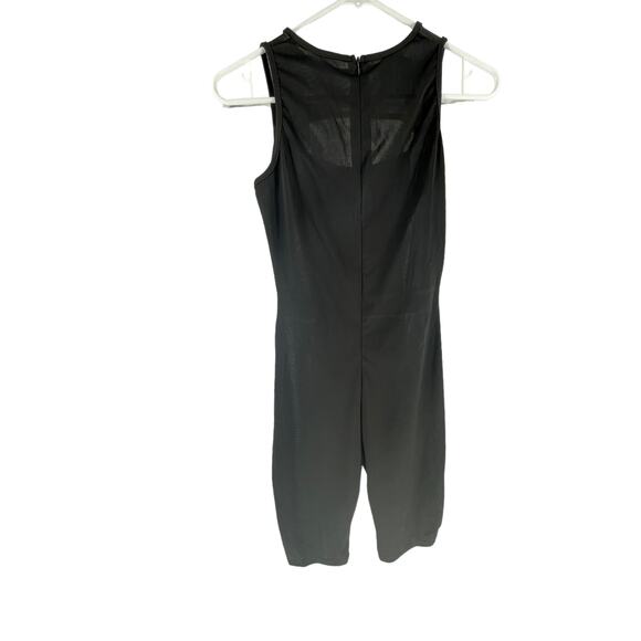 Black Neon Green One-Piece Open Bust Athletic One-Piece Women's - Picture 6 of 9